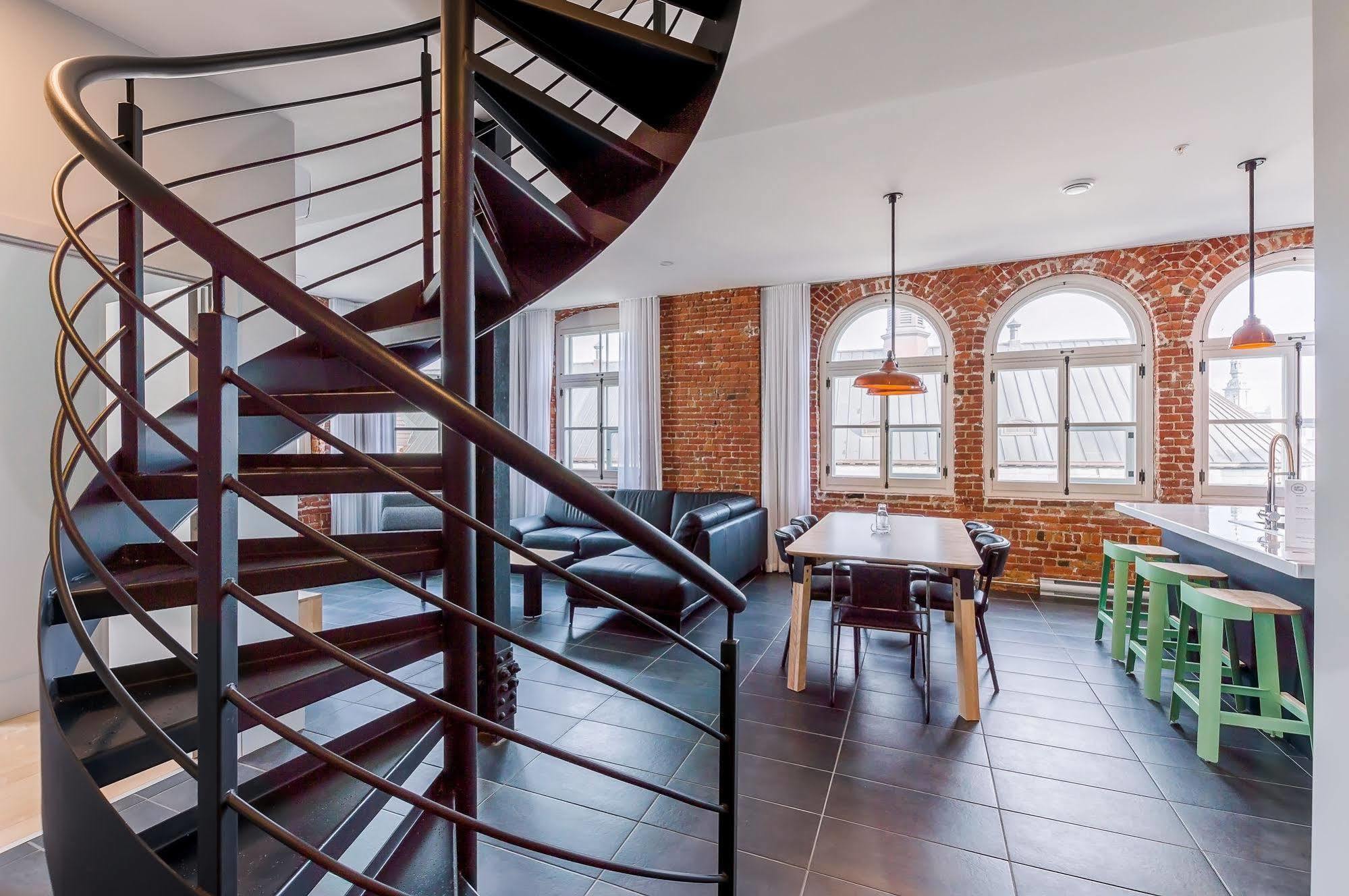 דירות Les Lofts Du Tresor - Par Les Lofts Vieux-Quebec מראה חיצוני תמונה